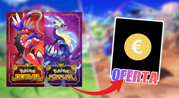 Imagen de Consigue Pokémon Escarlata y Púrpura en físico al precio más barato gracias a esta oferta