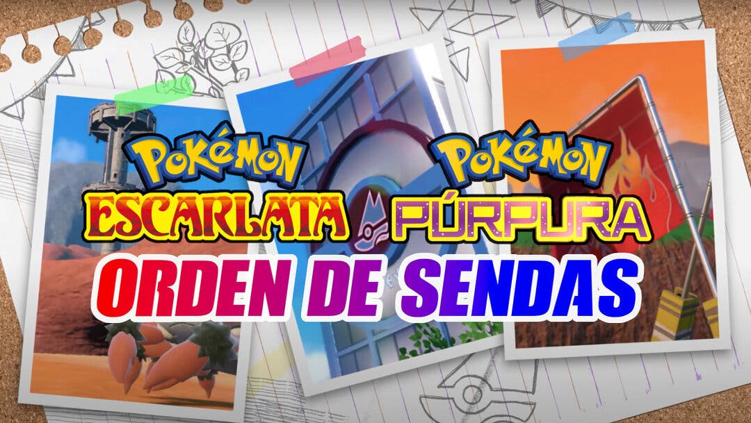 Pokémon Escarlata y Púrpura filtra la ubicación y el orden