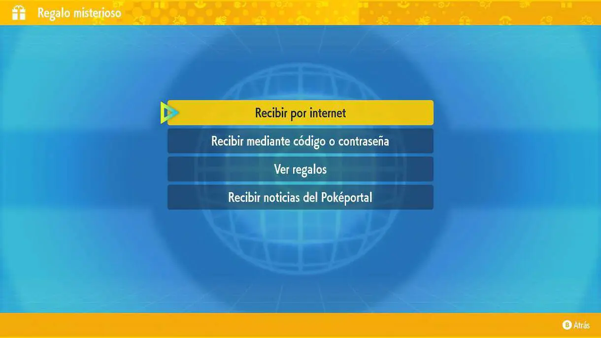 Pokemon Escarlata y Purpura Regalo Misterioso
