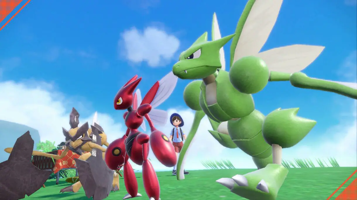 Pokemon Escarlata y Purpura Scyther Scizor Kleavor