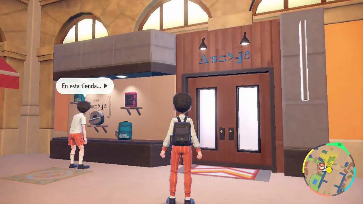 Pokemon Escarlata y Purpura tienda