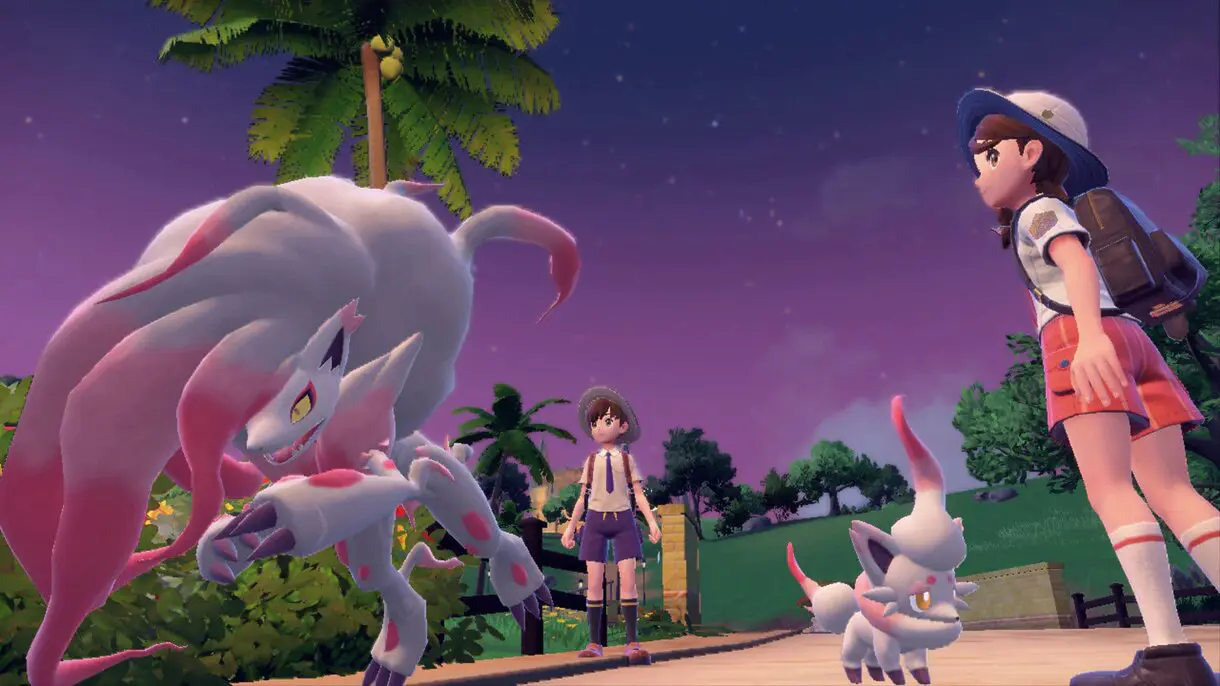 Pokemon Escarlata y Purpura Zorua y Zoroark de Hisui
