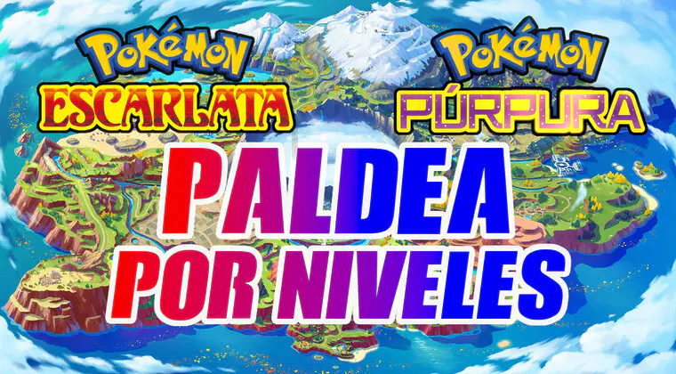 Imagen de Pokémon Escarlata y Púrpura: ¿Qué nivel tienen los Pokémon en cada zona del mapa del juego?