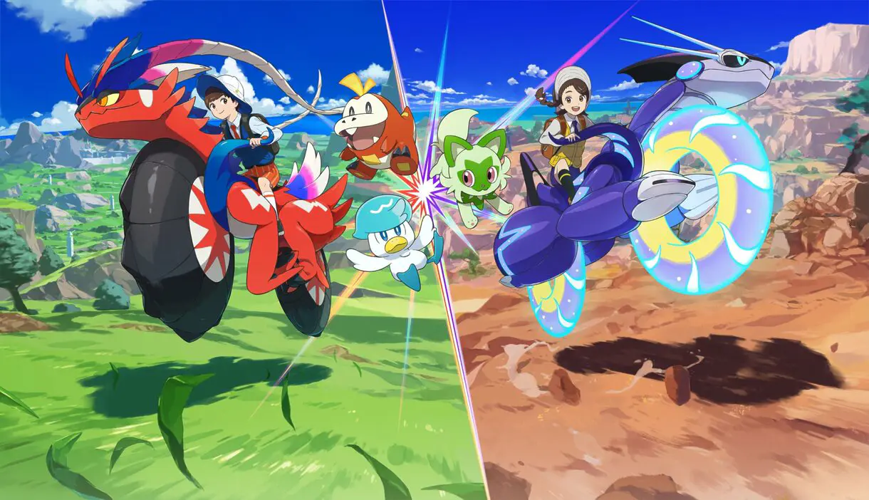 pokemon scarlet y violet fueron los cabezas de cartel