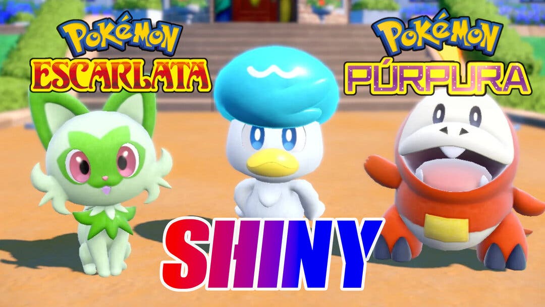 Pokémon Escarlata y Pokémon Púrpura, Estos son todos los Pokémon Shiny