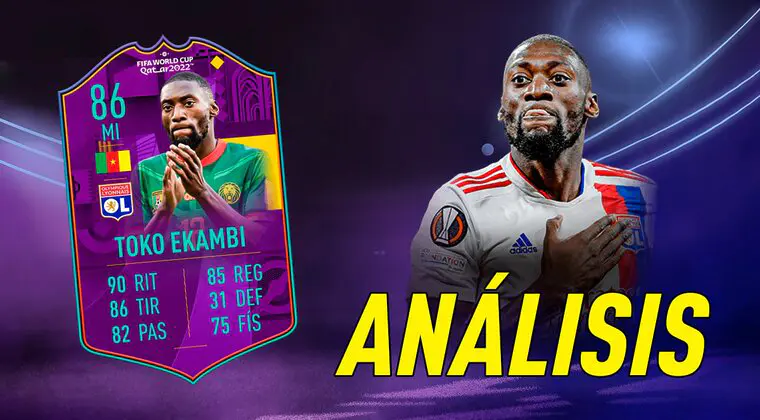 Imagen de FIFA 23: análisis de Karl Toko Ekambi RTFWC gratuito. ¿Fácil de conseguir y útil?