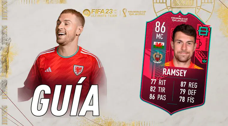Imagen de FIFA 23: guía para conseguir a Aaron Ramsey Path to Glory