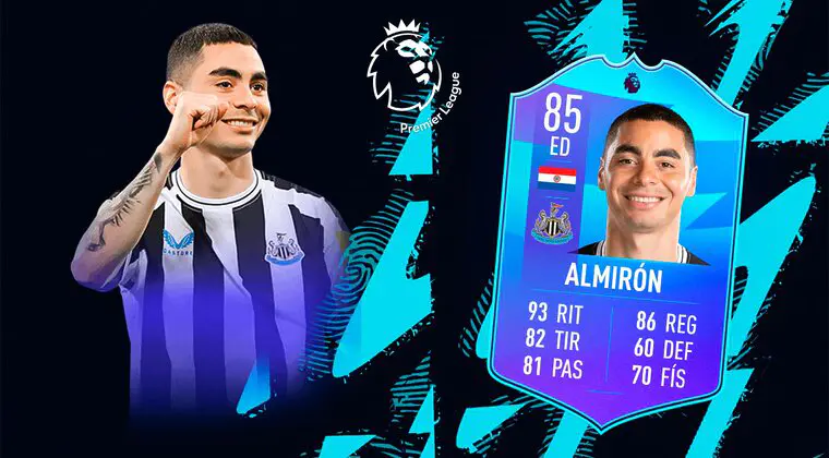 Imagen de FIFA 23: ¿Merece la pena Miguel Almirón POTM de la Premier League? + Solución del SBC