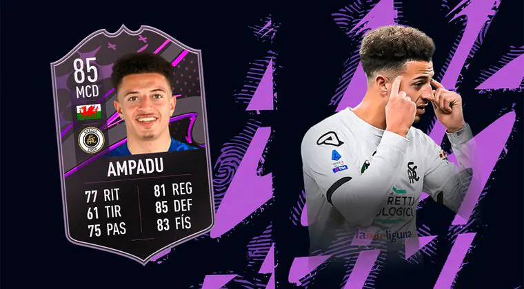 Imagen de FIFA 23: ¿Merece la pena Ethan Ampadu Dúo Dinámico de Gales? + Solución del SBC