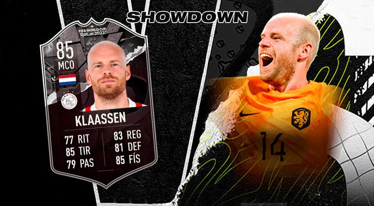 Imagen de FIFA 23: ¿Merece la pena Davy Klaassen Showdown? + Solución del SBC