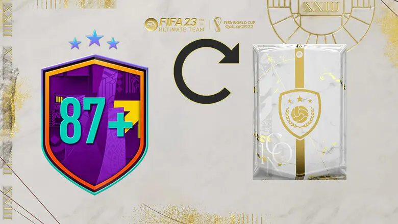 FIFA 23 Ultimate Team SBC Mejora de Icono básico o medio 87+