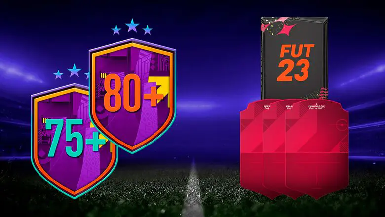 FIFA 23 Ultimate Team SBC Mejora FIFA World Cup +75 +80