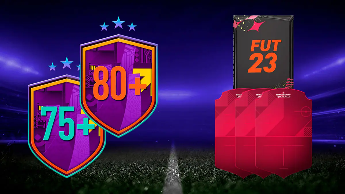 FIFA 23 Ultimate Team SBC Mejora FIFA World Cup +75 +80