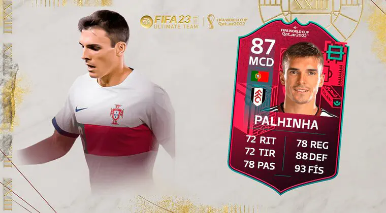 Imagen de FIFA 23: ¿Merece la pena Palhinha Path to Glory? + Solución del SBC