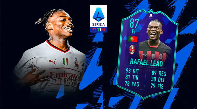 Imagen de FIFA 23: ¿Merece la pena Rafael Leao POTM de la Serie A? + Solución del SBC