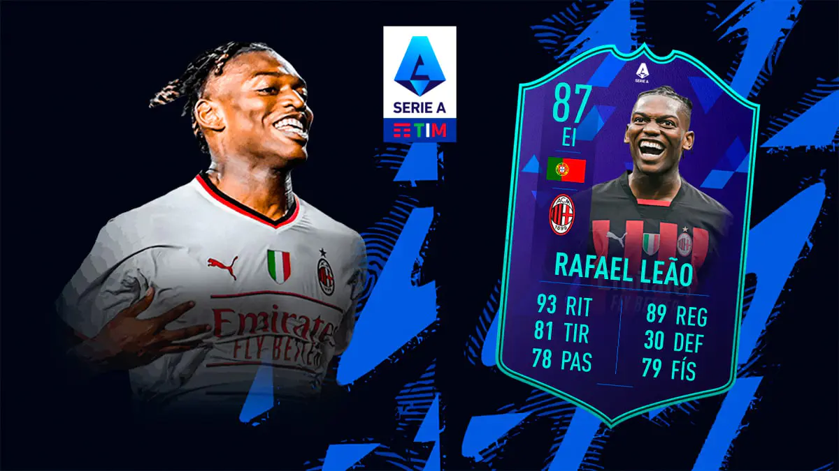 FIFA 23 Ultimate Team SBC Rafael Leao POTM Serie A Octubre