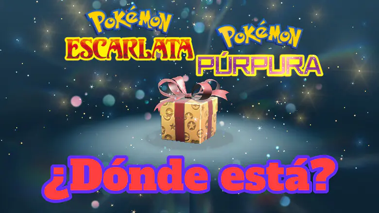Regalo Misterioso Pokemon Escarlata y Purpura