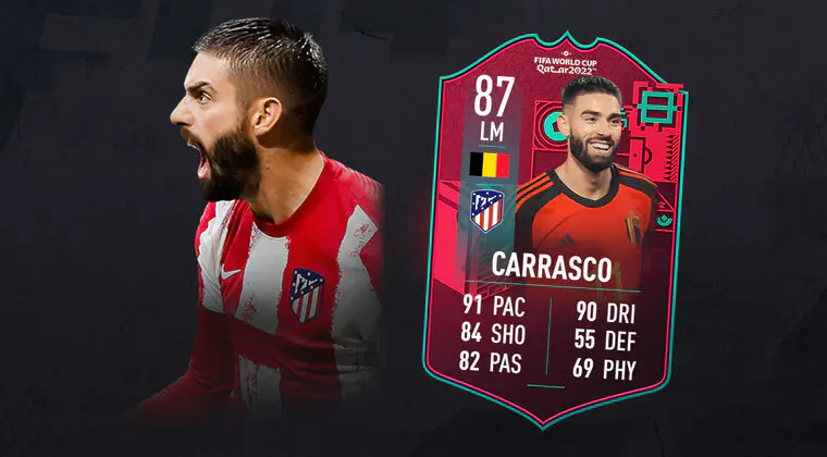 Imagen de FIFA 23: review de Carrasco Path to Glory. ¿El mejor de LaLiga Santander para su posición?