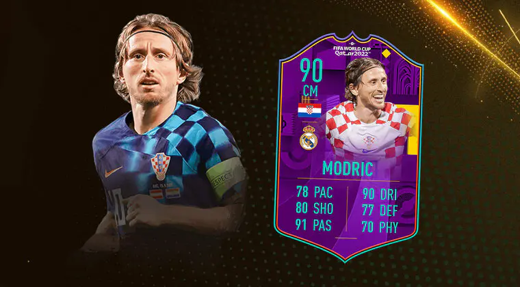 Imagen de FIFA 23: review de Luka Modric RTFWC. ¿Un gran centrocampista de calidad?