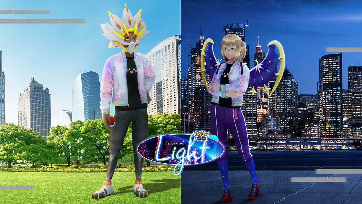 ropa de Solgaleo y Lunala Pokemon GO