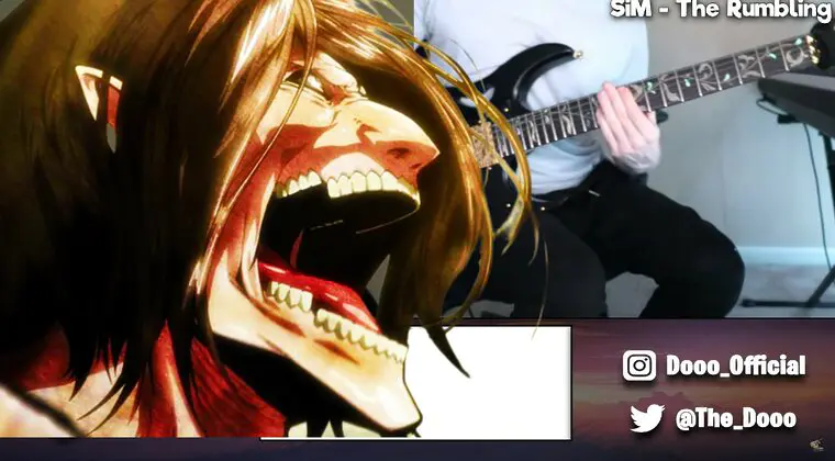 Imagen de Un famoso youtuber realiza una de las mejores covers del opening de Ataque a los Titanes que llegarás a ver