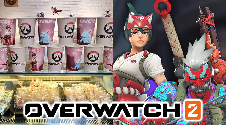 Imagen de Esta tienda temporal de Overwatch 2 es tan increíble que desearás viajar a Corea