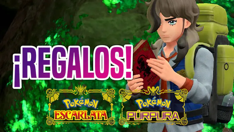 regalos pokémon escarlata púrpura