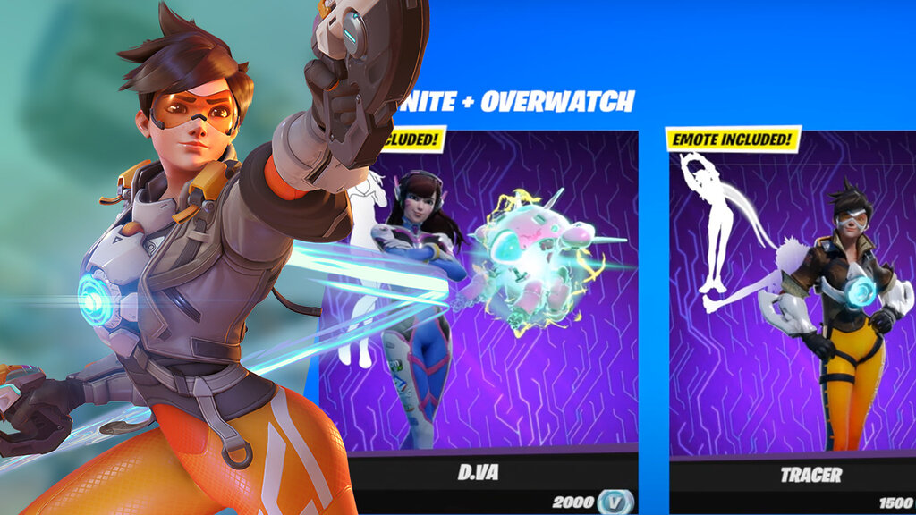Crossover Fortnite y Overwatch 2