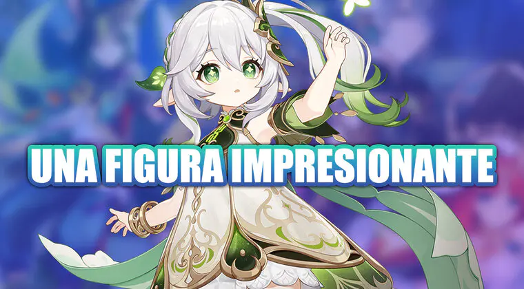 Imagen de Fan de Genshin Impact crea una figura chibi de la Arconte Nahida por la que darías todo tu dinero