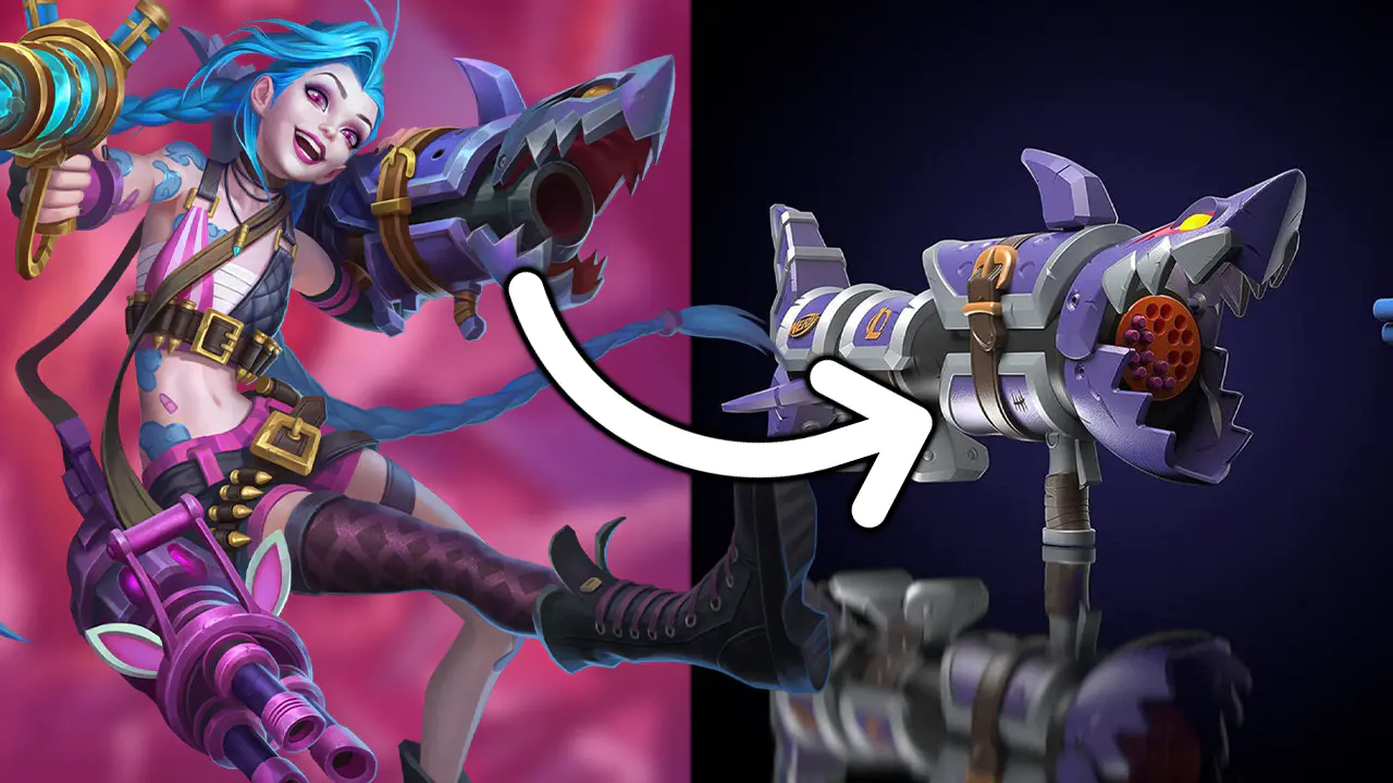 League of Legends crea un arma de juguete