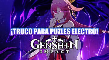 Imagen de El truco de Genshin Impact para resolver antes los puzles electro; ¡solo necesitarás una Yae!