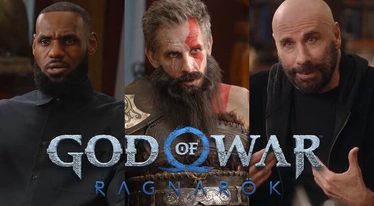 Imagen de God of War: Ragnarök: LeBron James, Ben Stiller y John Travolta protagonizan un nuevo anuncio del juego