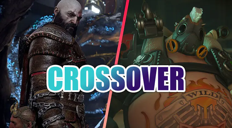 Imagen de Hacen el crossover perfecto entre Overwatch 2 y God of War: Ragnarök con una skin para Roadhog
