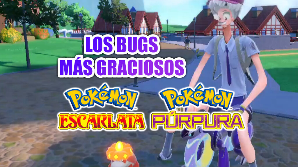 Los bugs más extraños de Pokémon Escarlata y Púrpura