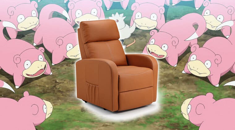 Imagen de Pokémon: Flipa con el nuevo sillón con forma de Slowpoke oficial donde te echarías más de una siesta