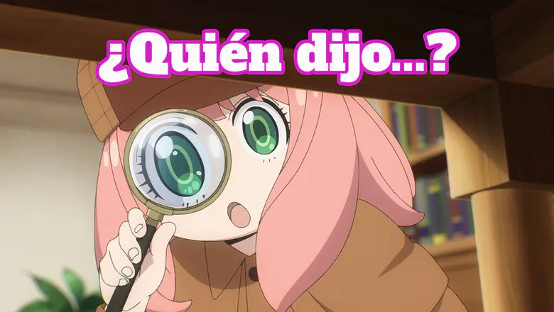 Spy x Family juego frases