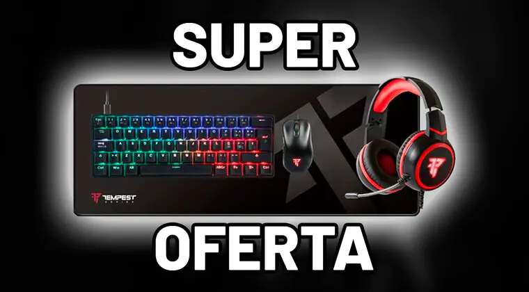 Imagen de El set gaming con teclado mecánico que estás buscando para actualizar tu setup tiene una gran oferta por el Black Friday
