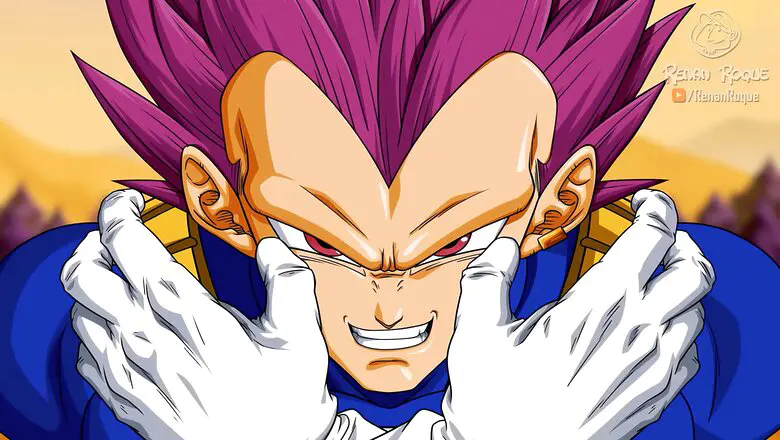 vegeta ultra ego anime
