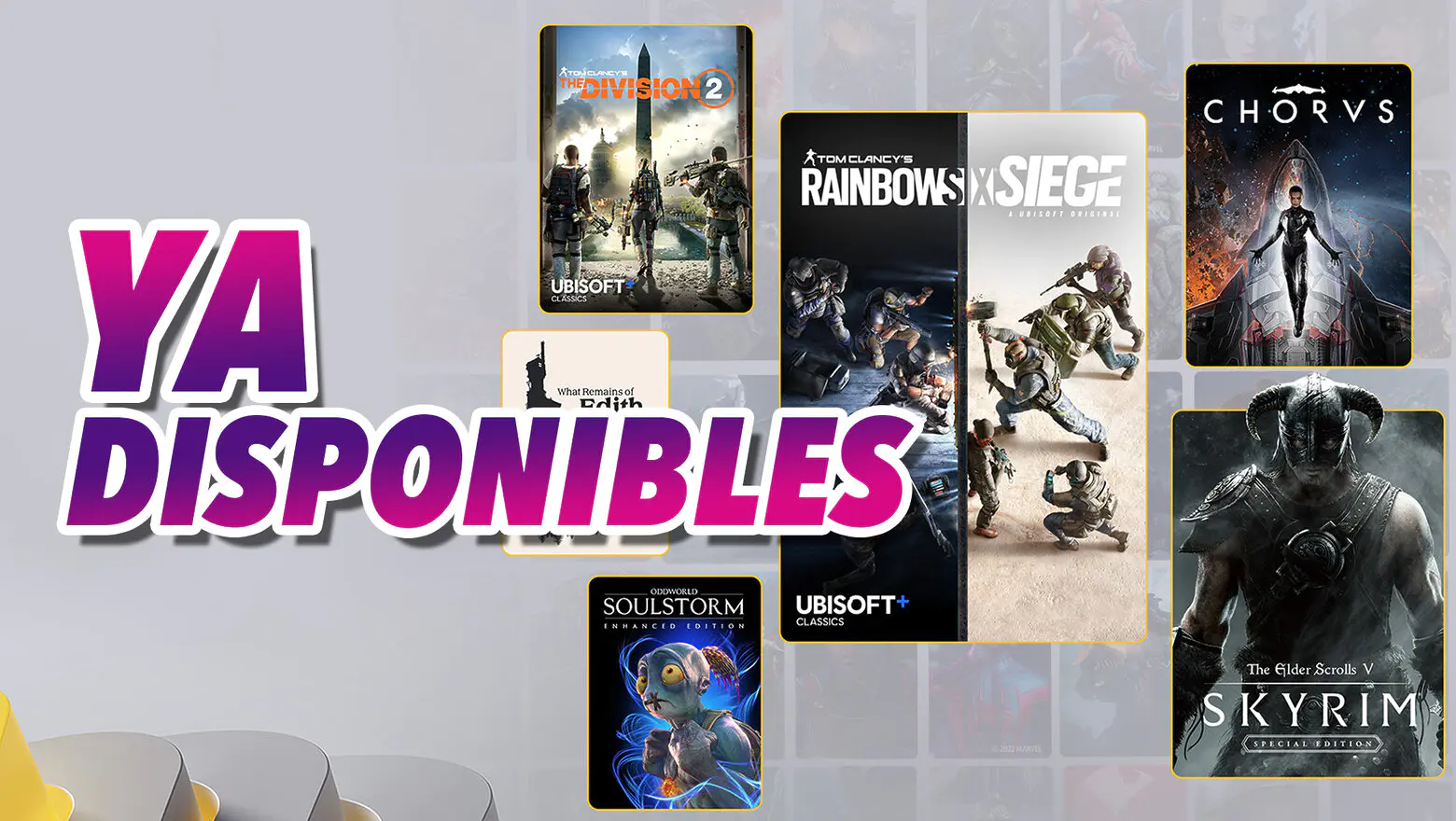 ya disponibles ps plus