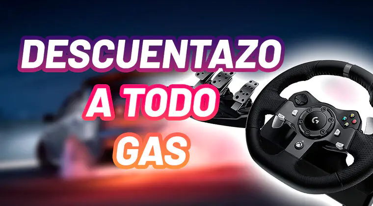 Imagen de Este volante de la marca Logitech tira su precio a casi la mitad por las ofertas de Navidad en Amazon