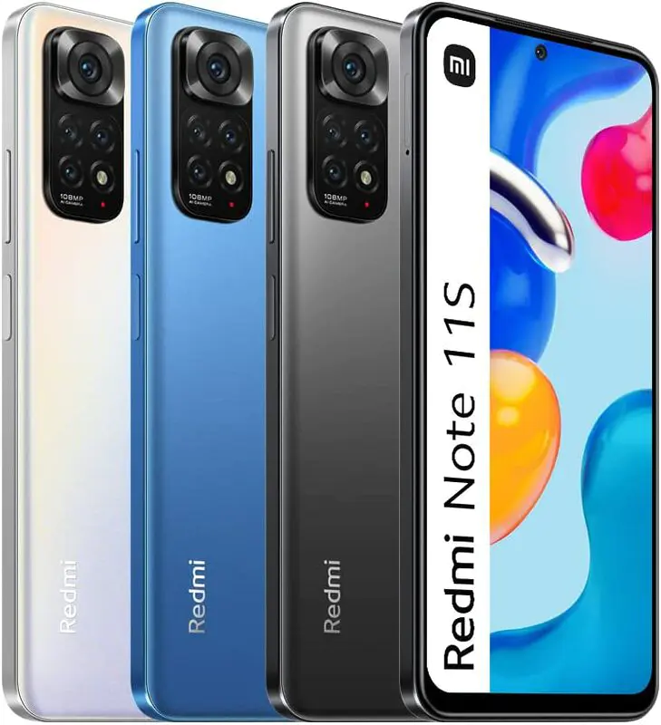 Xiaomi Redmi Note 11S en distintos colores