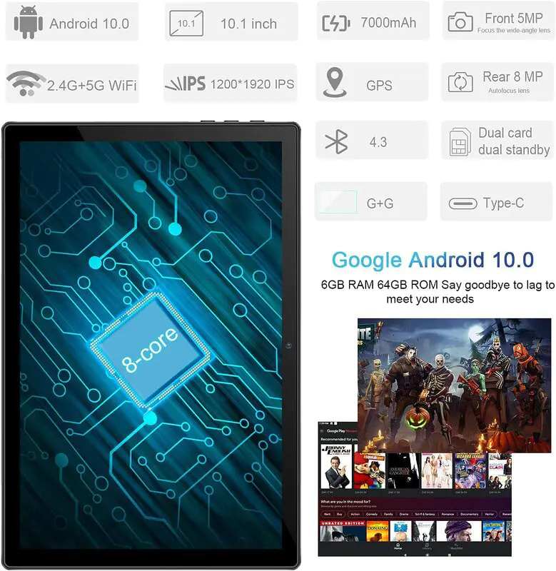 Tablet 10 pulgadas