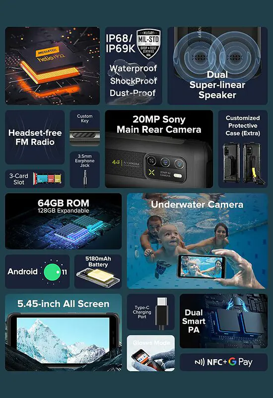 Ulefone, el teléfono irrompible