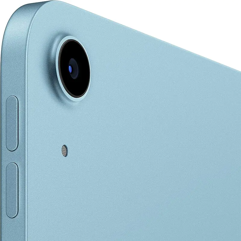 iPad Air azul en primer plano