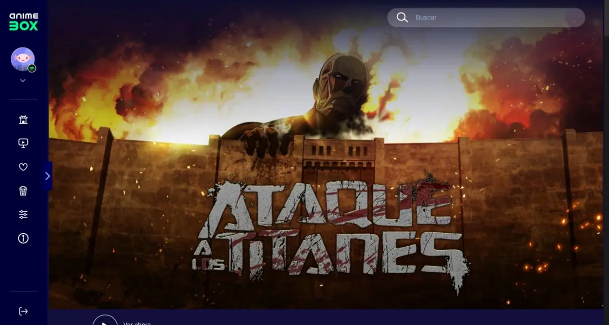 Ataque a los Titanes en AnimeBox