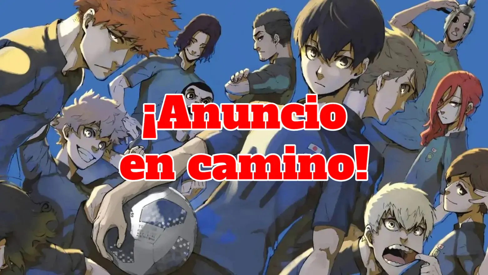 Blue Lock anuncio