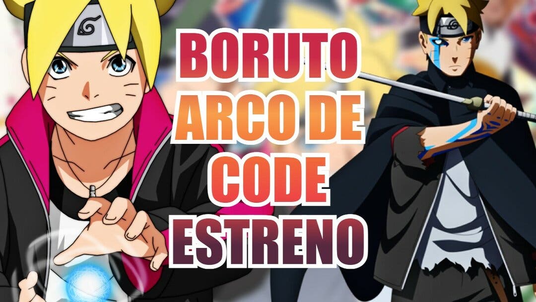 Anime BORUTO se prepara para arco de Code com nova arte