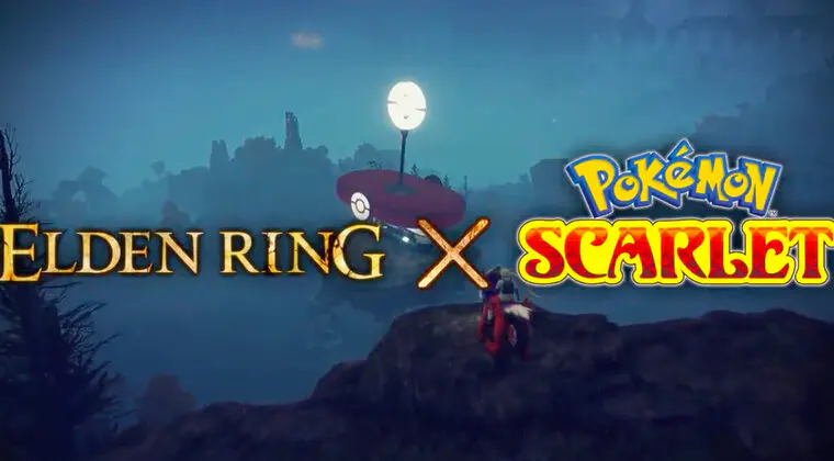 Imagen de Mezclan el mundo de Elden Ring con el de Pokémon Escarlata y Púrpura con increíbles resultados