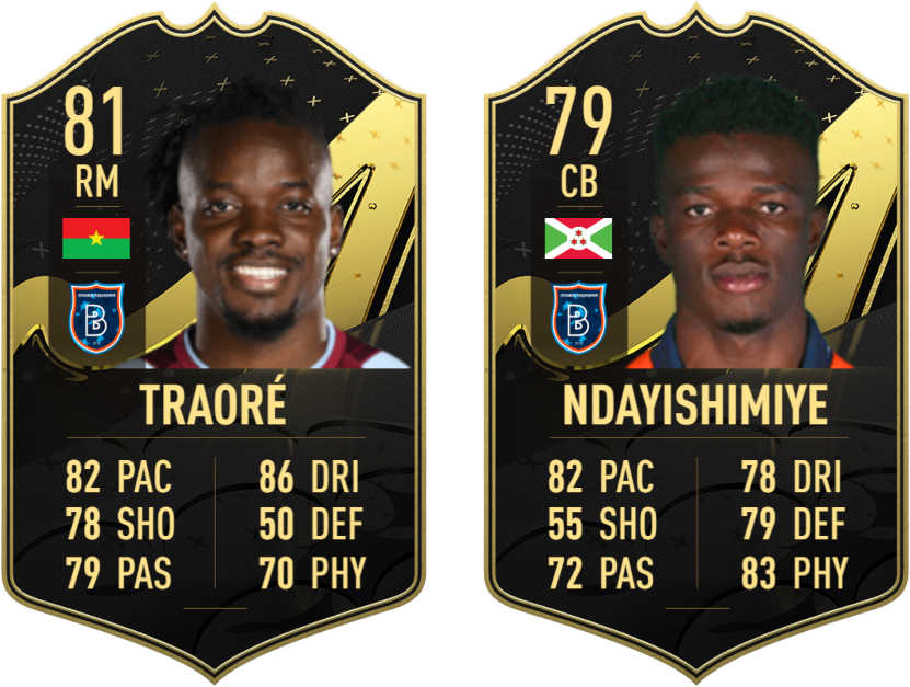 Cardas IF Traoré und Ndayishimiye (Basaksehir) FIFA 23 Ultimate Team
