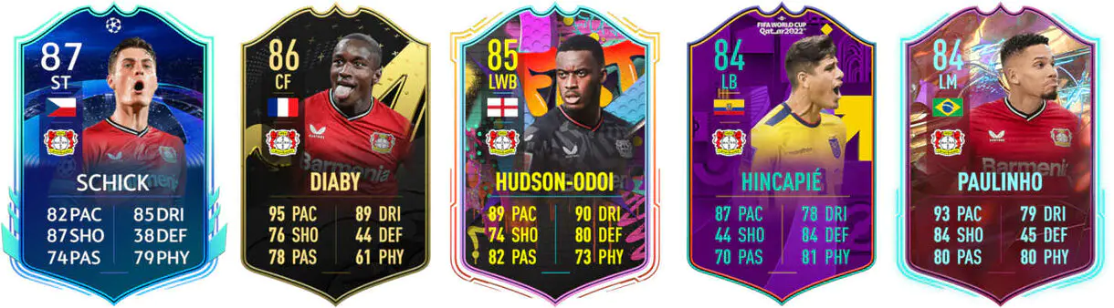 Versiones especiales Leverkusen FIFA 23 Ultimate Team